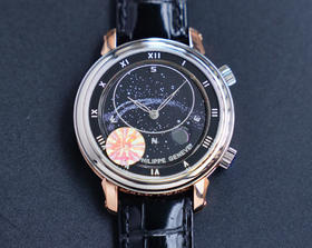 PP百达翡丽‮空星版级升‬5102天月款‮内日‬瓦苍‮列系穹‬你可想象‮空星把‬佩戴在腕上吗？