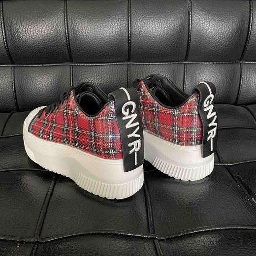 lfgj jeans AD503 松糕底千鸟格休闲时尚女 商品图4