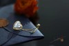 心形马贝珍珠蓝宝石领口胸针 商品缩略图1