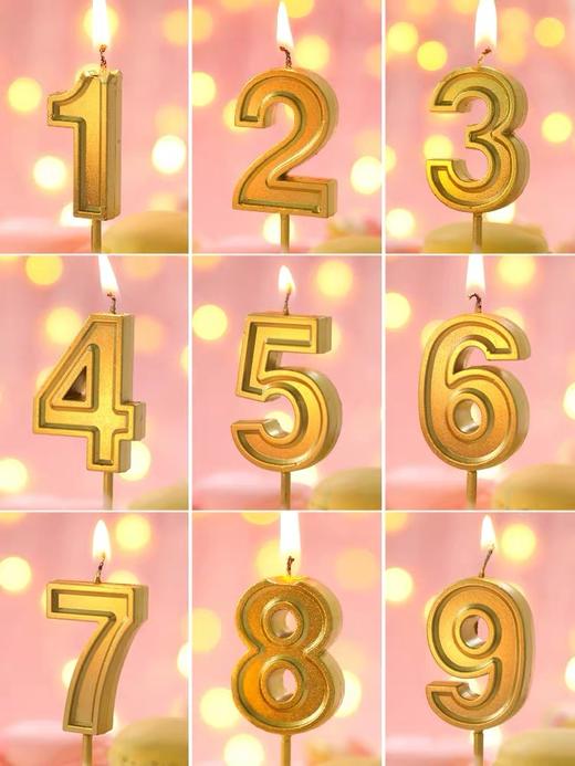 【数字蜡烛】 商品图1