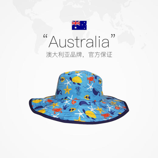 【BANZ】太阳帽 自带防风绳 双面可带 UPF50+防晒 商品图1