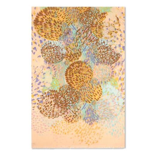 秋冬时尚印花羊毛大围巾 商品图1