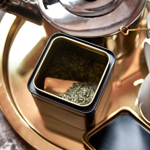 IKEA 宜家 BLOMNING 布鲁姆宁 咖啡/茶叶罐 10x10x10 厘米 商品图2