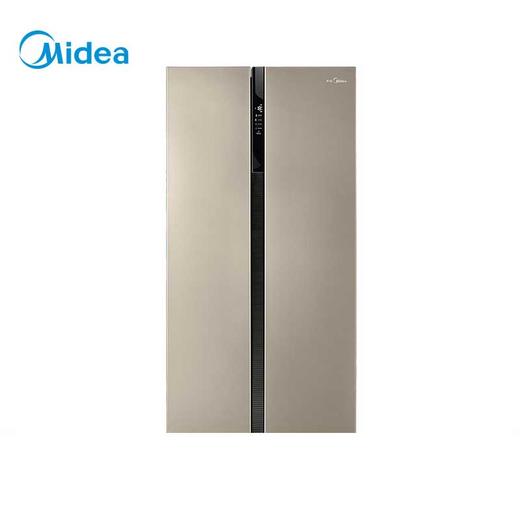 美的(Midea) 对开门双开门风冷527升家用电冰箱BCD-527WKM(ZG)芙蓉金 商品图0