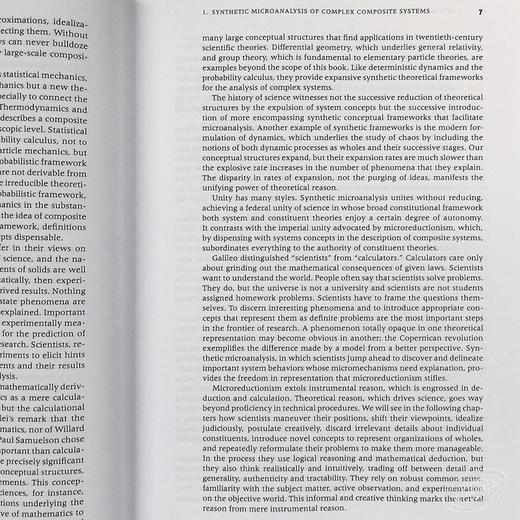 【中商原版】复杂系统理论基础 豆瓣高分 英文原版 Foundations of Complex System Theories Sunny Y Auyang 商品图6