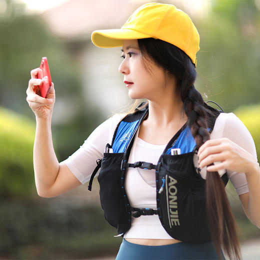 12L奥尼捷跑步背包越野跑水袋包户外登山徒步马拉松运动双肩包C962 商品图12