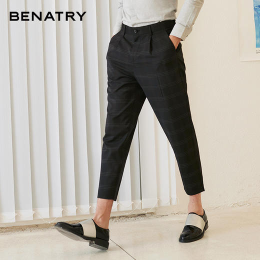 贝纳川九分休闲裤120135001402 商品图1