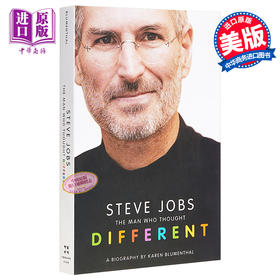 【中商原版】乔布斯传 英文原版 Steve Jobs: The Man Who Thought Different