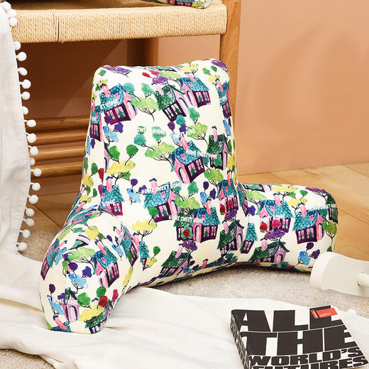 卡通多功能抱抱枕榻榻米腰靠床上护腰枕可爱儿童靠枕 商品图3