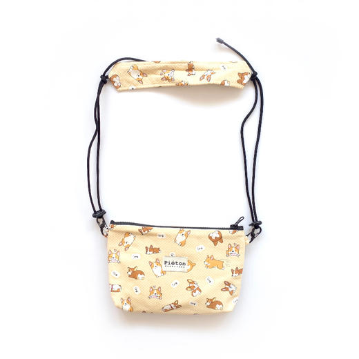 HUJI祤集pieton斜挎包插画baby柯基 商品图3