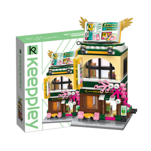 T 启蒙C0107缤纷街景-慢时光书屋 商品图1