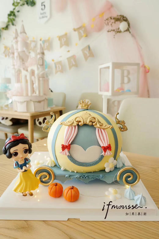 「女孩」白雪公主 南瓜车 迪士尼 商品图0