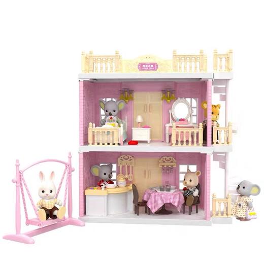 富达尔考拉小镇声光厨房做饭过家家娃娃屋说话唱歌 商品图1