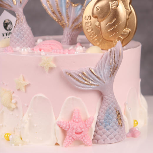 少女系双鱼座主题蛋糕 商品图5