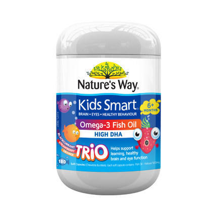 澳洲Nature'sWay佳思敏深海鱼油软胶囊180粒 商品图2