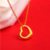 金六福荣耀黄金项链丨三生有杏丘比特之翼珍珠吊坠999足金项链 商品缩略图4