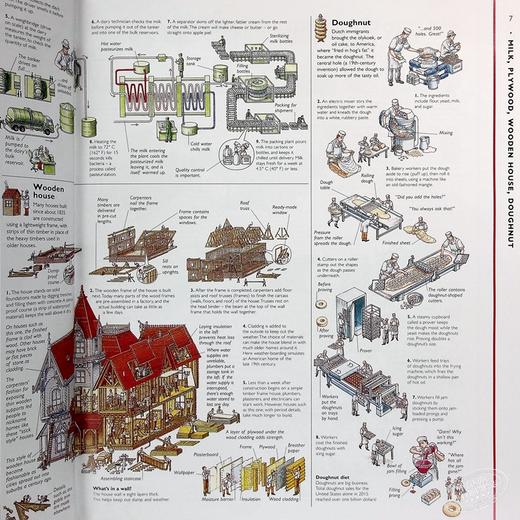 【中商原版】不可思议的大剖面：万物（25周年版） 英文原版 DK-Stephen Biesty’s Incredible Cross-Sections of Everything 商品图5