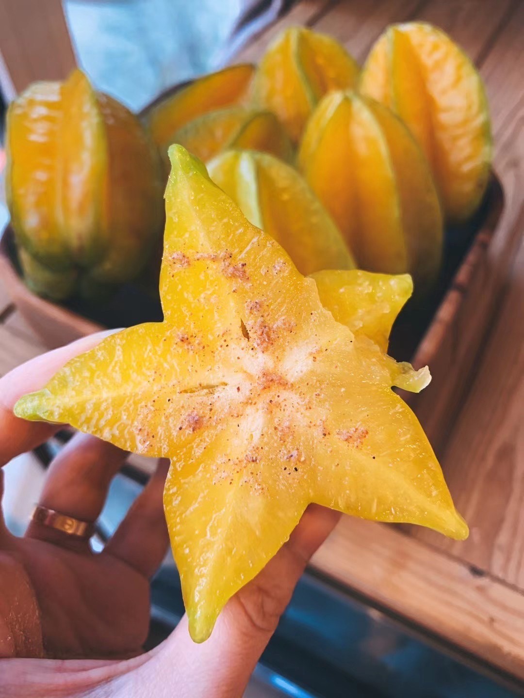 福建下河树上熟老树软枝杨桃45斤5斤精品装