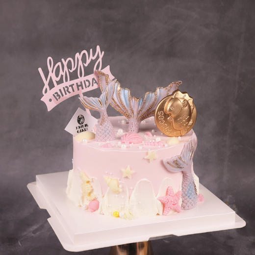 少女系双鱼座主题蛋糕 商品图1