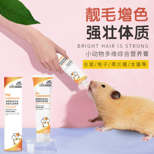 道力其小动物营养膏80g/120g仓鼠龙猫 补充营养 护肠胃 商品图8