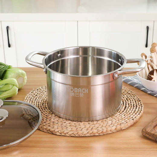 康巴赫欧式不锈钢汤锅touc22a1oumz