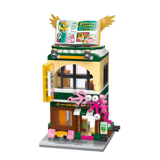 T 启蒙C0107缤纷街景-慢时光书屋 商品图2