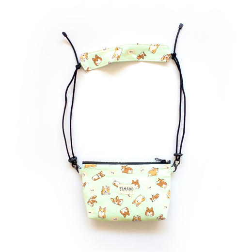 HUJI祤集pieton斜挎包插画baby柯基 商品图1