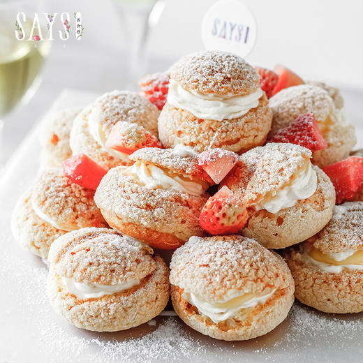 【历史商品】菠萝泡芙塔 商品图0