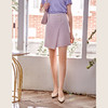 欧芮儿香芋紫半身裙2021春夏新款高腰显瘦时尚减龄百搭简约A字裙 商品缩略图3
