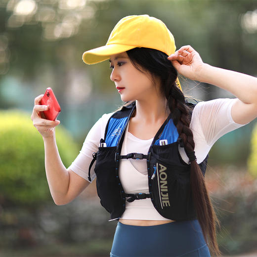 12L奥尼捷跑步背包越野跑水袋包户外登山徒步马拉松运动双肩包C962 商品图10