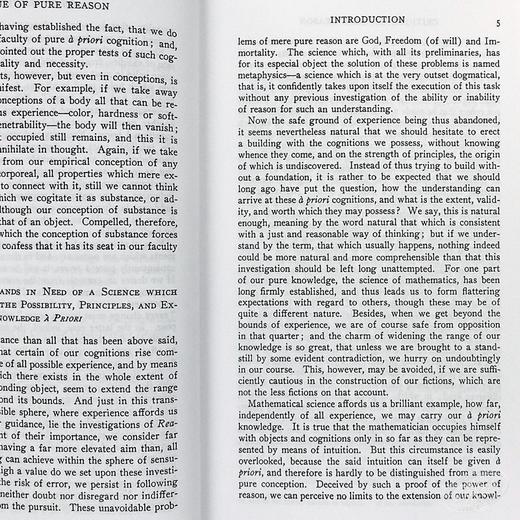 【中商原版】康德：纯粹理性批判 英文原版 Critique of Pure Reason 西方哲学 Immanuel Kant 商品图4
