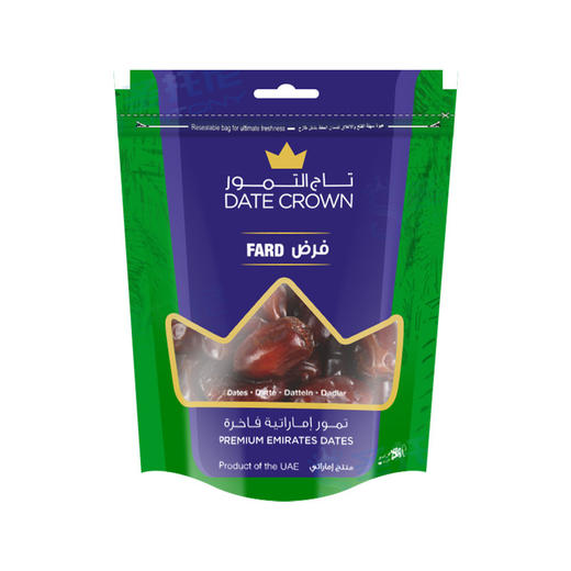 皇冠椰枣 Fard系 250g/袋 黑椰枣 干果蜜饯零食 商品图4