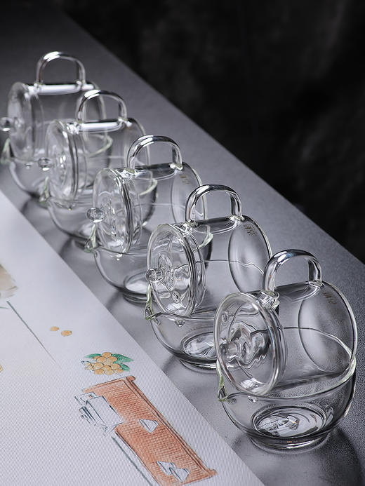 【品鉴杯】时尚潮流玻璃审评杯审评盘评鉴杯评茶杯可做样品茶杯 商品图3