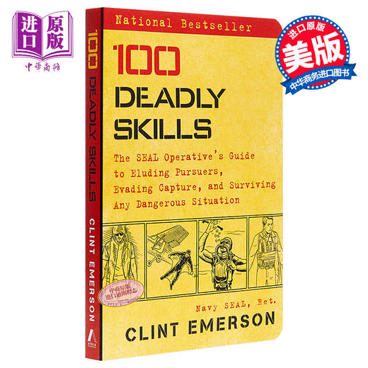 预售 【中商原版】海豹突击队：100项致命技能 英文原版 100 Deadly Skills Clint Emerson Touchstone 商品图0