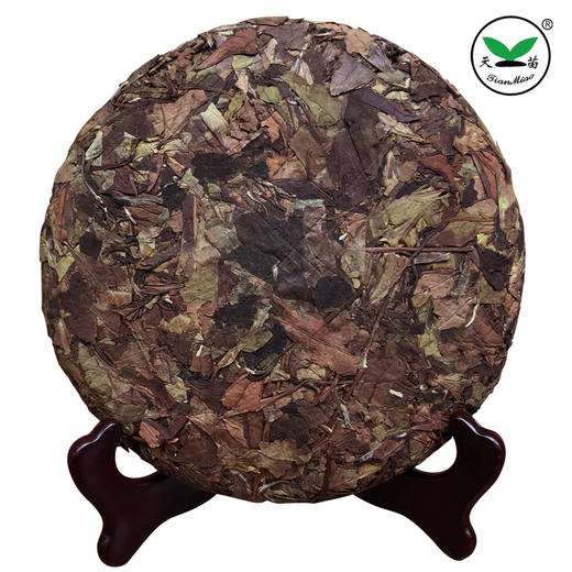 【猴年纪念版】天苗白茶 2016年一级寿眉饼 福鼎白茶 357g/饼（天猫同款） 商品图1