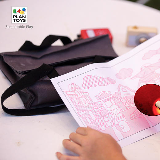 【PlanToys】泰国进口木质玩具培养侦探套装过家家玩具角色扮演 3701 侦探套装 商品图1