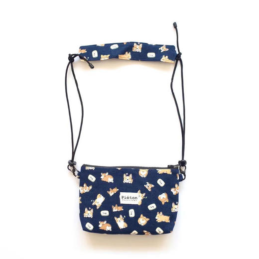 HUJI祤集pieton斜挎包插画baby柯基 商品图2