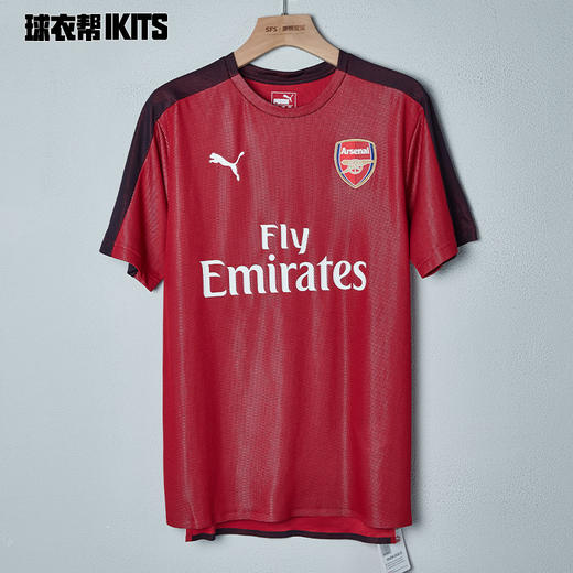 SFS正品 彪马正品特价 阿森纳球员版训练服 赛前热身T恤 男子球衣 商品图2