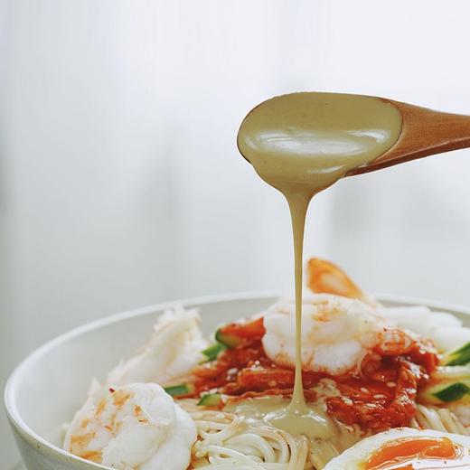 鲜8纯芝麻酱2瓶包邮装，香浓纯正拌面拌菜火锅蘸料 商品图6