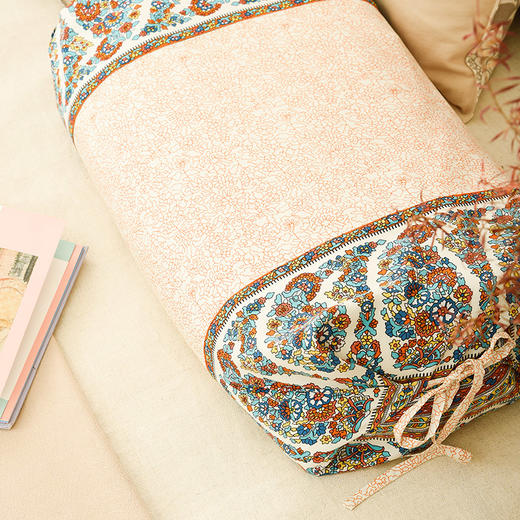 莫代尔调节枕全填充荞麦壳枕头成人中式护颈调节枕 商品图1