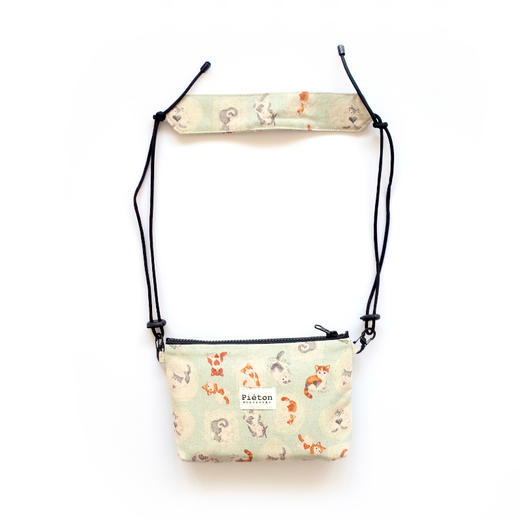 HUJI祤集pieton斜挎包POPOLO乖乖猫 商品图1