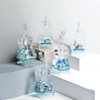 【家居摆件】*时尚地中海风情大提琴海洋动物摆件 蓝色油滴学生小礼物闪光摆件 商品缩略图0