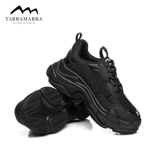 tarramarra 面料牛皮 内里网布 黑兹尔运动老爹鞋 ta5040