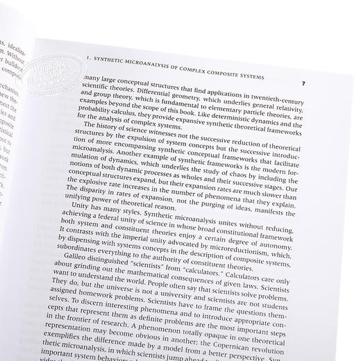 【中商原版】复杂系统理论基础 豆瓣高分 英文原版 Foundations of Complex System Theories Sunny Y Auyang 商品图3