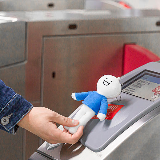 【优惠】广州地铁小蓝毛绒全国一卡通羊城通纪念卡（不含充值金） 商品图5