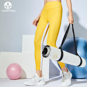 【断码捡漏】卡益裸感拼色九分裤KL03805瑜伽裤紧身健身裤