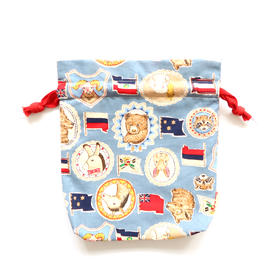 HUJI祤集Bobby收纳袋插画旗帜动物肖像画