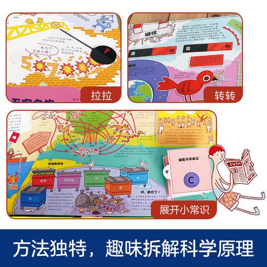 乐乐趣科普翻翻书-奇趣大课堂礼盒 商品图5