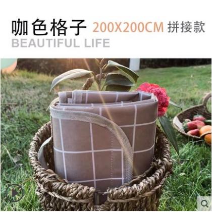 野餐垫春郊游防潮沙滩垫野餐布户外便携防水草野炊地垫加厚ins风-CG 商品图3