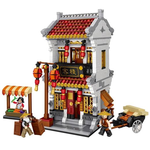 T LOZ积木   1025   客栈 商品图2